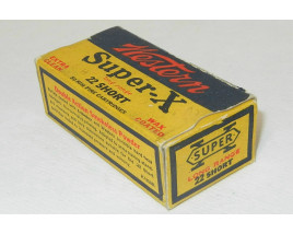 Western Super-X Box of 22 Short Ammunition Western Super-X Box of 22 Short Ammunition