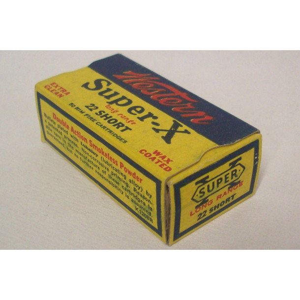 Western Super-X Box of 22 Short Ammunition
