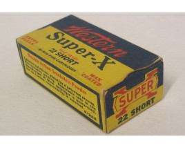 Western Super-X Box of 22 Short Ammunition Western Super-X Box of 22 Short Ammunition
