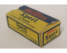Western Xpert Box of 22 Short Ammunition - Partial Box Western Xpert Box of 22 Short Ammunition - Partial Box