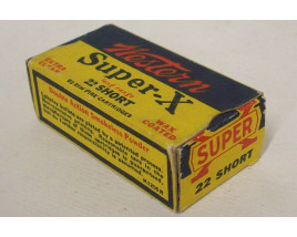 Western Super-X Box of 22 Short Ammunition Western Super-X Box of 22 Short Ammunition