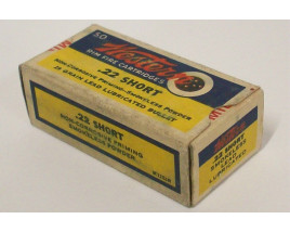 Western Bullseye Box of 22 Short Ammunition Western Bullseye Box of 22 Short Ammunition