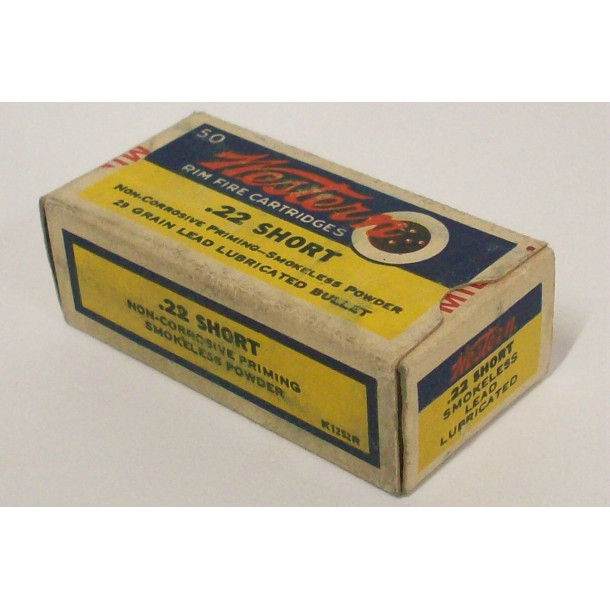 Western Bullseye Box of 22 Short Ammunition Western Bullseye Box of 22 Short Ammunition