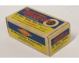 Western Bullseye Lubaloy Box of 22 Win. Auto. Ammunition Western Bullseye Lubaloy Box of 22 Win. Auto. Ammunition