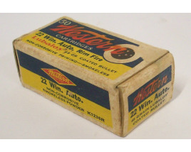 Western Bullseye Lubaloy Box of 22 Win. Auto. Ammunition - Partial Box Western Bullseye Lubaloy Box of 22 Win. Auto. Ammunition - Partial Box
