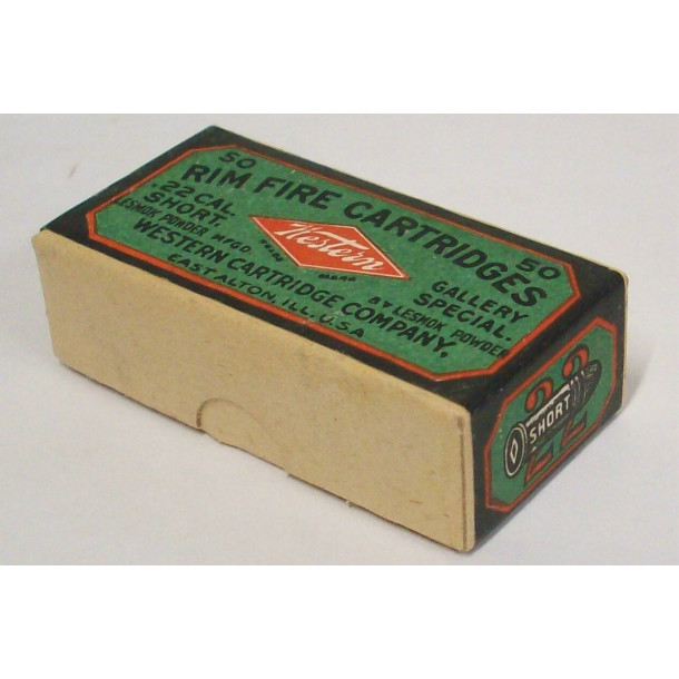 Western Gallery Special Box of 22 Short Ammunition Western Gallery Special Box of 22 Short Ammunition