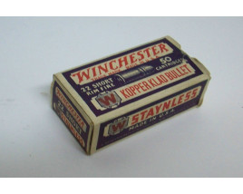 Winchester Staynless Box of 22 Short Ammunition Winchester Staynless Box of 22 Short Ammunition