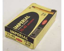 Winchester Imperial Box of 32-40 Rifle Ammunition