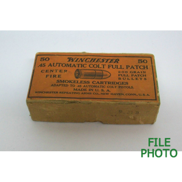 Winchester 45 ACP Ammunition