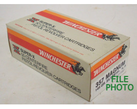 Winchester Super-X Box of 357 Mag Ammunition