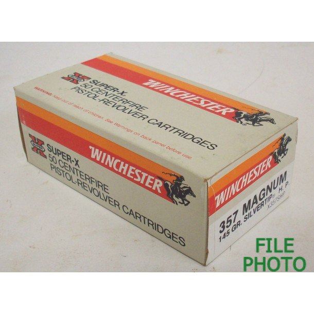 Winchester Super-X Box of 357 Mag Ammunition