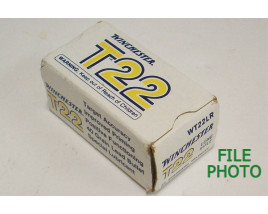 Winchester T22 Box of 22 LR Ammunition Winchester T22 Box of 22 LR Ammunition