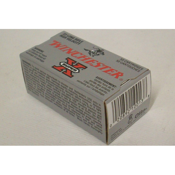 Winchester Super-X Box of 22 LR Ammunition Winchester Super-X Box of 22 LR Ammunition
