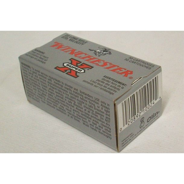 Winchester Super-X T22 Target Box of 22 LR Ammunition Winchester Super-X T22 Target Box of 22 LR Ammunition