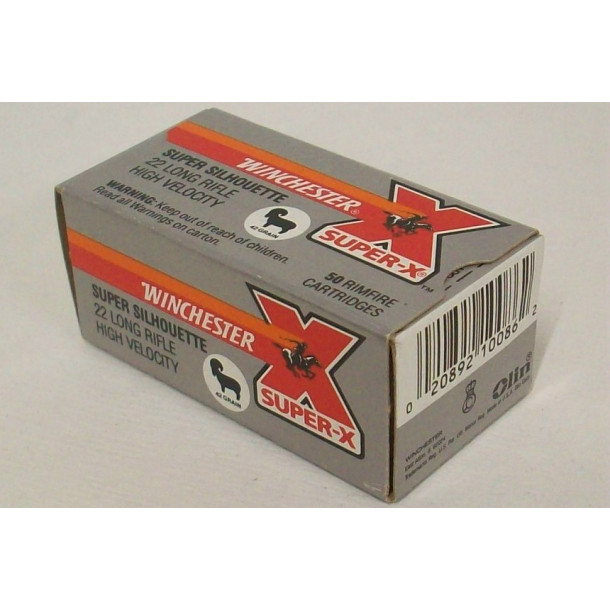 Winchester Super-X Super Silhouette Box of 22 LR Ammunition