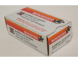 Winchester Super-X Box of 22 Short Ammunition Winchester Super-X Box of 22 Short Ammunition