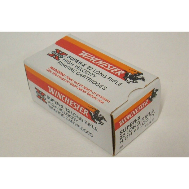 Winchester Super-X Box of 22 LR Ammunition Winchester Super-X Box of 22 LR Ammunition