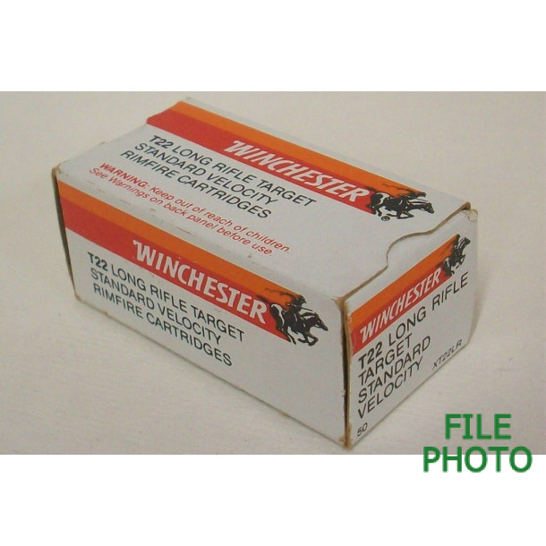 Winchester T22 Target Box of 22 LR Ammunition Winchester T22 Target Box of 22 LR Ammunition