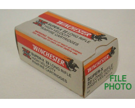 Winchester Super-X Box of 22 LR Ammunition Winchester Super-X Box of 22 LR Ammunition