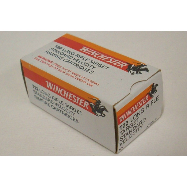 Winchester T22 Target Box of 22 LR Ammunition Winchester T22 Target Box of 22 LR Ammunition