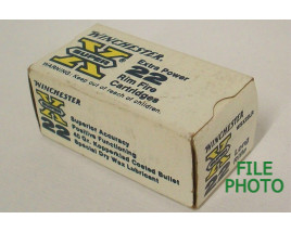 Winchester Super-X Box of 22 LR Ammunition Winchester Super-X Box of 22 LR Ammunition