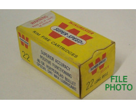 Winchester Super-Speed Box of 22 LR Ammunition Winchester Super-Speed Box of 22 LR Ammunition