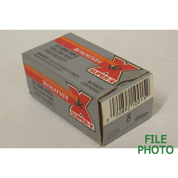 Winchester Super-X Box of 22 LR Ammunition - Hollow Point