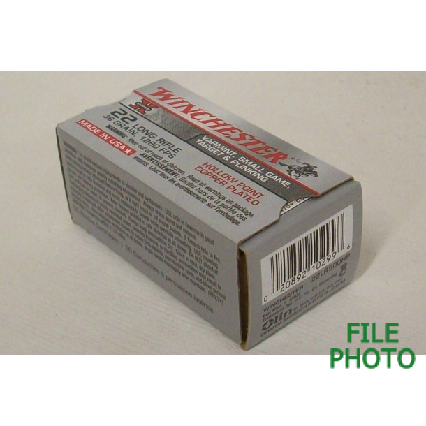 Winchester Super-X Box of 22 LR Ammunition - Hollow Point