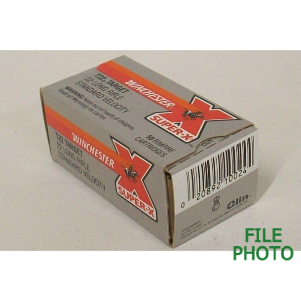 Winchester Super-X T22 Target Box of 22 LR Ammunition Winchester Super-X T22 Target Box of 22 LR Ammunition