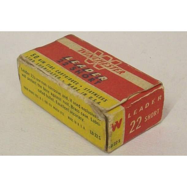 Winchester Leader Box of 22 Short Ammunition