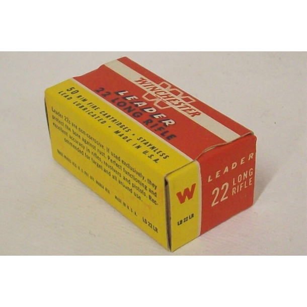 Winchester Leader Box of 22 LR Ammunition Winchester Leader Box of 22 LR Ammunition