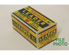 Winchester Leader Staynless Box of 22 LR Ammunition Winchester Leader Staynless Box of 22 LR Ammunition