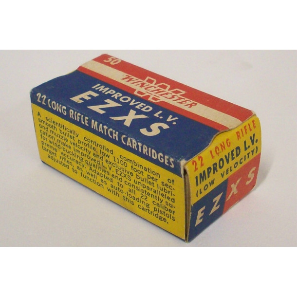 Winchester Improved L.V. EZXS Box of 22 LR Ammunition Winchester Improved L.V. EZXS Box of 22 LR Ammunition