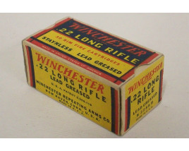 Winchester Staynless Lead Greased Box of 22 LR Ammunition Winchester Staynless Lead Greased Box of 22 LR Ammunition