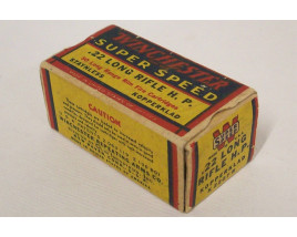 Winchester Super Speed Box of 22 LR Ammunition - Hollow Point - Partial Box Winchester Super Speed Box of 22 LR Ammunition - Hollow Point - Partial Box