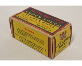 Winchester Super Speed Box of 22 LR Ammunition - Partial Box Winchester Super Speed Box of 22 LR Ammunition - Partial Box