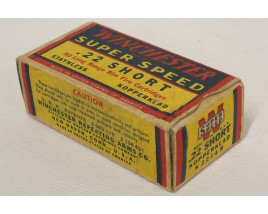 Winchester Super Speed Box of 22 Short Ammunition Winchester Super Speed Box of 22 Short Ammunition