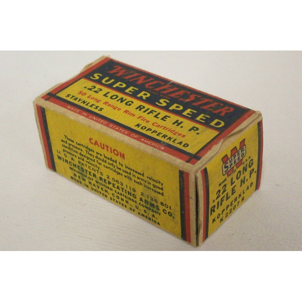 Winchester Super Speed Box of 22 LR Ammunition - Hollow Point Winchester Super Speed Box of 22 LR Ammunition - Hollow Point