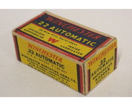 Winchester Staynless Kopperklad Box of 22 Automatic Ammunition Winchester Staynless Kopperklad Box of 22 Automatic Ammunition