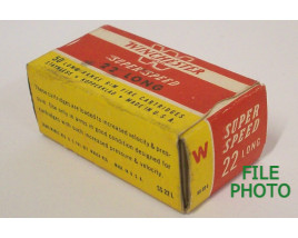 Winchester Super Speed Box of 22 Long Ammunition Winchester Super Speed Box of 22 Long Ammunition