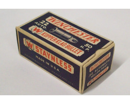 Winchester Staynless Kopper Klad Box of 22 Automatic Ammunition - Hollow Point Winchester Staynless Kopper Klad Box of 22 Automatic Ammunition - Hollow Point