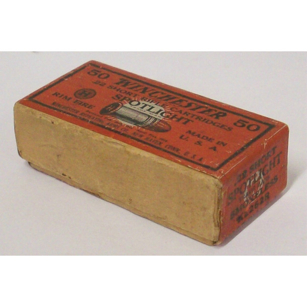 Winchester Spotlight Box of 22 Short Ammunition