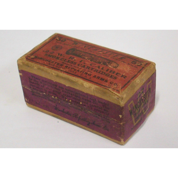 Winchester Smokeless Box of 22 WRF Ammunition Winchester Smokeless Box of 22 WRF Ammunition