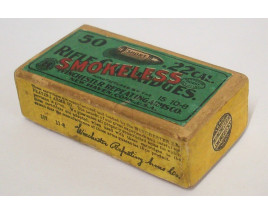 Winchester Smokeless Box of 22 Short Ammunition Winchester Smokeless Box of 22 Short Ammunition