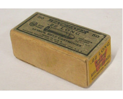 Winchester Lesmok Box of 22 Long Ammunition