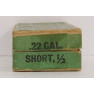 Winchester Box of 22 Short Ammunition