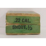 Winchester Box of 22 Short Ammunition