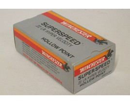 Winchester of Australia Superspeed Box of 22 LR Ammunition - Hollow Point Winchester of Australia Superspeed Box of 22 LR Ammunition - Hollow Point