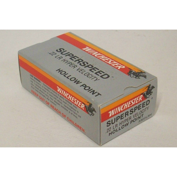 Winchester of Australia Superspeed Box of 22 LR Ammunition - Hollow Point Winchester of Australia Superspeed Box of 22 LR Ammunition - Hollow Point