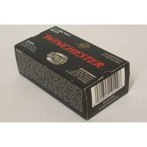 Winchester of Australia Supreme Match Box of 22 LR Ammunition Winchester of Australia Supreme Match Box of 22 LR Ammunition